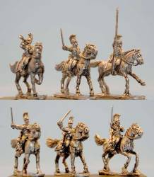 Mexican Light Cavalry with Command